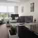 Durable Felt Desk Divider Panel - Visual Acoustic Privacy Partition 120cm - Grey 313458