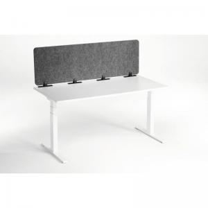 Durable Felt Desk Divider Panel - Visual Acoustic Privacy Partition