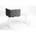 Durable Felt Desk Divider Panel - Visual Acoustic Privacy Partition 160cm - Grey 313558