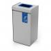 Durable 55L Paper Waste Bin - Sheet Steel Recycling Separation Bin - DURASORT® 321106