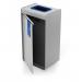 Durable 55L Paper Waste Bin - Sheet Steel Recycling Separation Bin - DURASORT® 321106