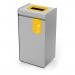 Durable 55L Plastic Waste Bin - Sheet Steel Recycling Separation Bin - DURASORT® 321204