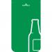 Durable 55L Glass Waste Bin - Sheet Steel Recycling Separation Bin - DURASORT® 321405