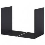 Durable Premium Heavy Duty Large Metal Shelf Bookends - 2 Pack - Black 324401