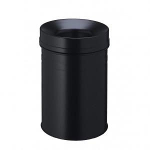 Durable SAFE Fire Extinguishing Metal Waste Bin - TUV Certified - 15L