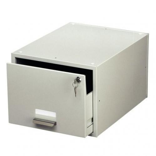 284 x 225 x 420 mm Durable 335510 Card Index Box 170/235 for Approx Card Index Cards 170x235mm 1500 Grey 