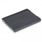 Durable COFFEE POINT Food-Safe Tea Serving Tray Compact for Draws - Grey 338758