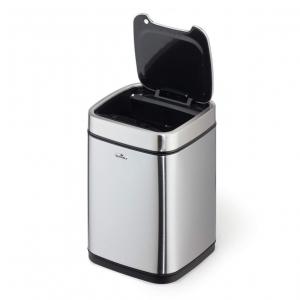 Durable Smart Gesture Motion Sensor Kitchen Bin - Stainless Steel - 6L