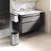 Durable Smart Gesture Motion Sensor Kitchen Bin - Stainless Steel - 6L Silver 