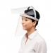 Durable CE Compliant Fully Adjustable Face Visor - Anti-Fog Flip Up Shield 