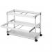 Durable 2 Level Suspension File Trolley - for 200 A4 Folders - Grey 