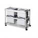 Durable 2 Level Suspension File Trolley - for 200 A4 Folders - Grey 