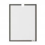 Durable Self Adhesive Easy-Insertion Info Pocket Signage - 5 Pack - A4 Grey 400657