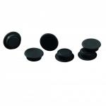 Durable Magnets 21mm Black - Pack of 6 470201