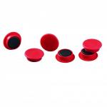 Durable Magnets 21mm Red - Pack of 6 470203