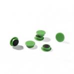 Durable Magnets 21mm Green - Pack of 6 470205