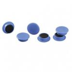Durable Magnets 21mm Blue - Pack of 6 470206