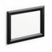 Durable Aluminium Snap Frame Retail Clip Poster Holder Notice Board - A5 Black 479501