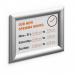 Durable Aluminium Snap Frame Retail Clip Poster Holder Notice Board - A5 Silver 479523