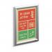 Durable Aluminium Snap Frame Retail Clip Poster Holder Notice Board - A4 