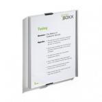 Durable Info Door Sign A4 Portrait Silver - Pack of 1 480623