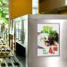 Durable DURAFRAME Self Adhesive Magnetic Signage Frame - A3 Silver 