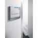 Durable Adhesive CLICK SIGN Wall Mounted Door Sign Holder - 149x149mm - Grey 