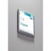 Durable Adhesive CLICK SIGN Wall Mounted Door Sign Holder - 149x149mm - Grey 