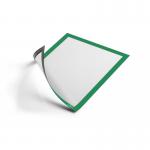 Durable DURAFRAME Magnetic Document Signage Frame for Metal - 5 Pack - A4 Green 486905