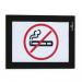 Durable DURAFRAME Self Adhesive Magnetic Signage Frame - 2 Pack - A6 Black 