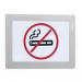 Durable DURAFRAME Self Adhesive Magnetic Signage Frame - 2 Pack - A6 Silver 