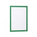 Durable DURAFRAME Self-Adhesive A4 Green - Pack of 2 487205