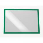 Durable DURAFRAME Self Adhesive Magnetic Signage Frame - 2 Pack - A3 Green 487305