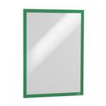 Durable DURAFRAME Self-Adhesive A3 Green - Pack of 2 487305