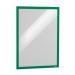 Durable DURAFRAME Self Adhesive Magnetic Signage Frame - 2 Pack - A3 Green 487305