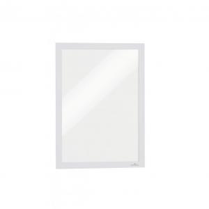 Durable DURAFRAME Self Adhesive Magnetic Signage Frame - 10 Pack - A4