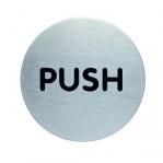 Durable PICTOGRAM Push 65mm - Pack of 5 490065
