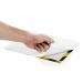 Durable DURAFRAME Adhesive Magnetic Hazard Frame - 2 Pack - A4 Black & Yellow 