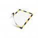 Durable DURAFRAME Magnetic Signage Hazard Frame - 5 Pack - A4 Yellow & Black 4945130