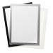 Durable DURAFRAME GRIP Fabric Adhesive Magnetic Signage Frame - A4 - Black 