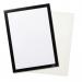 Durable DURAFRAME GRIP Fabric Adhesive Magnetic Signage Frame - A4 - Black 496801