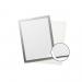 Durable DURAFRAME GRIP Fabric Adhesive Magnetic Signage Frame - A4 - Silver 