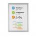 Durable Aluminium Snap Frame Retail Clip Poster Holder Notice Board - A2 500823