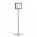 Durable INFO STAND BASIC Aluminium Display Panel Info Floor Sign A4 - 1.3m 