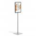 Durable INFO STAND BASIC Aluminium Display Panel Info Floor Sign A3 - 1.4m 