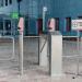 Durable INFO STAND OUTDOOR Stainless Steel Floor Sign - A4 Display Panel - Grey 502057