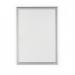Durable Outdoor Snap Frame Weatherproof Poster Holder Notice Board - A2 Silver 504623