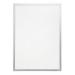 Durable DURAFRAME UV Poster Adhesive Magnetic Signage Frame - 70x100 cm - Silver 505623