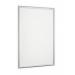 Durable Outdoor Snap Frame Weatherproof Poster Holder Notice Board - A1 Silver 506023