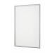 Durable Outdoor Snap Frame Weatherproof Poster Holder Notice Board - A1 Silver 506023